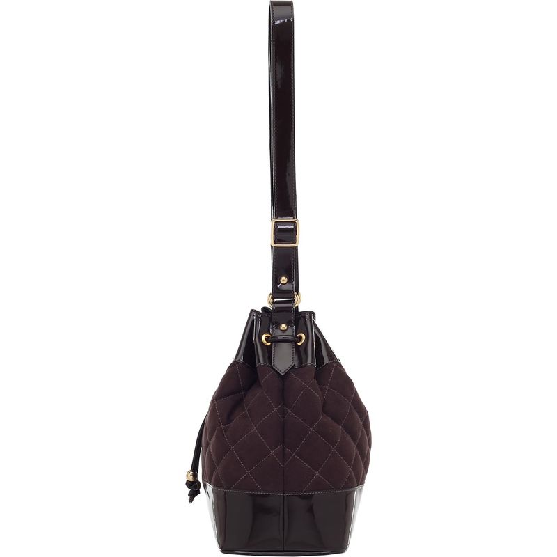 78100----Bolsa--Couro-Suede-Verniz-Lux-Cafe---Lat