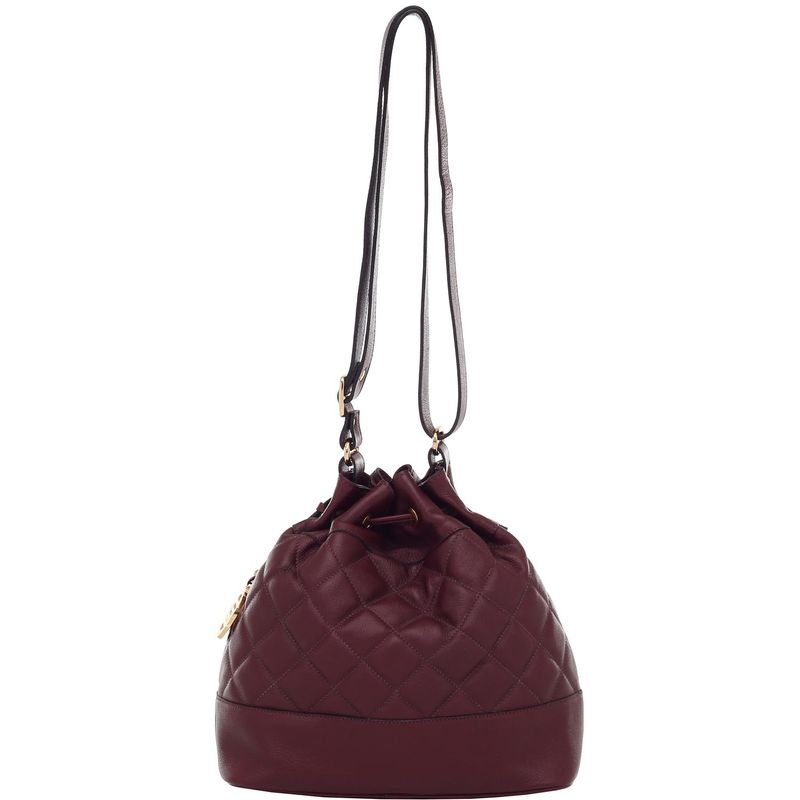 78100----Bolsa--Couro-Soft-Bordo---Cost
