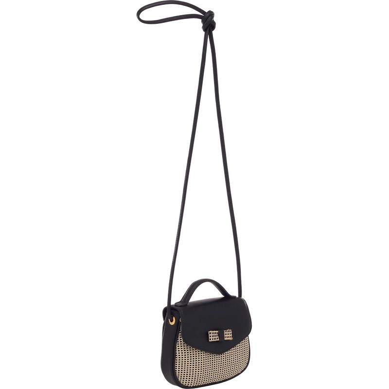 78111----Bolsa--Couro-Jacquard-Soft-Xadrez-Preto---Diag