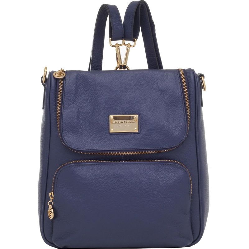 MOCHILA-SMARTBAG-COURO-MARINHO-79185.16.01