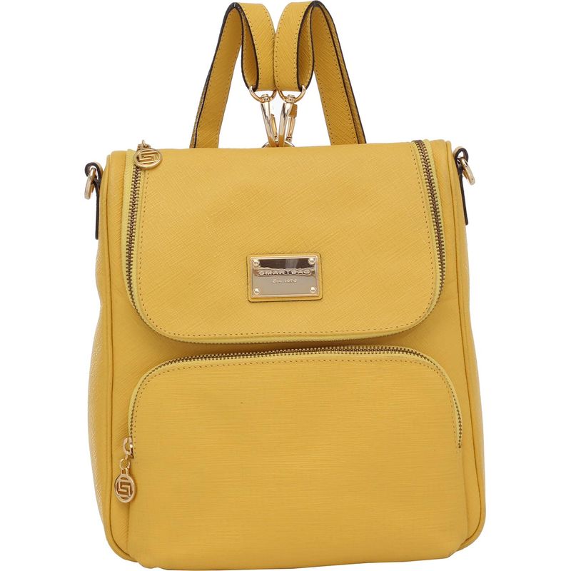 MOCHILA-SMARTBAG-COURO-AMARELO-79185.16.01