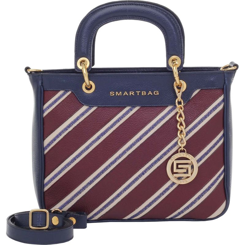 BOLSA-COURO-SMARTBAG-LISTRAS-MARINHO-BORDO-72184.17.01