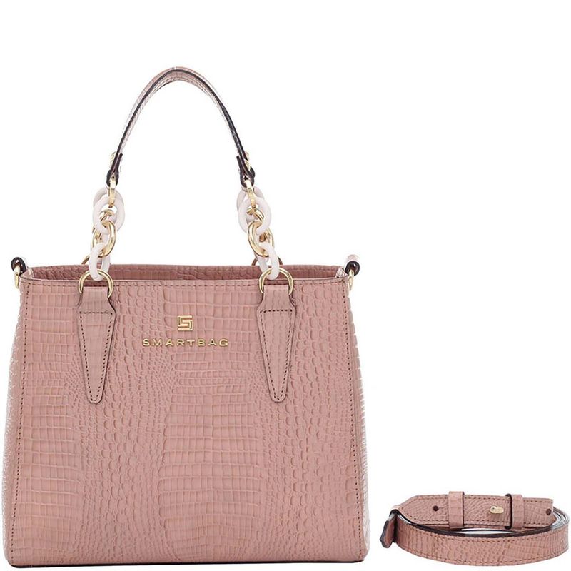 BOLSA-COURO-LAGARTO-SMARTBAG-BLUSH-73020.18.01