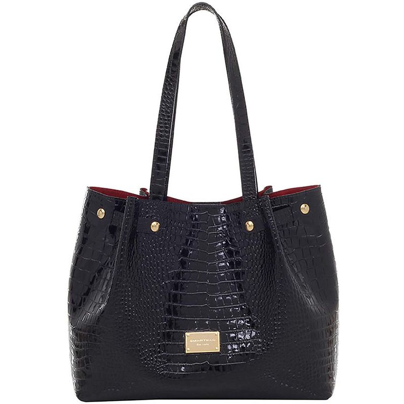 BOLSA-COURO-SMARTBAG-CROCO-VERNIZ-PRETO-73056.18.01