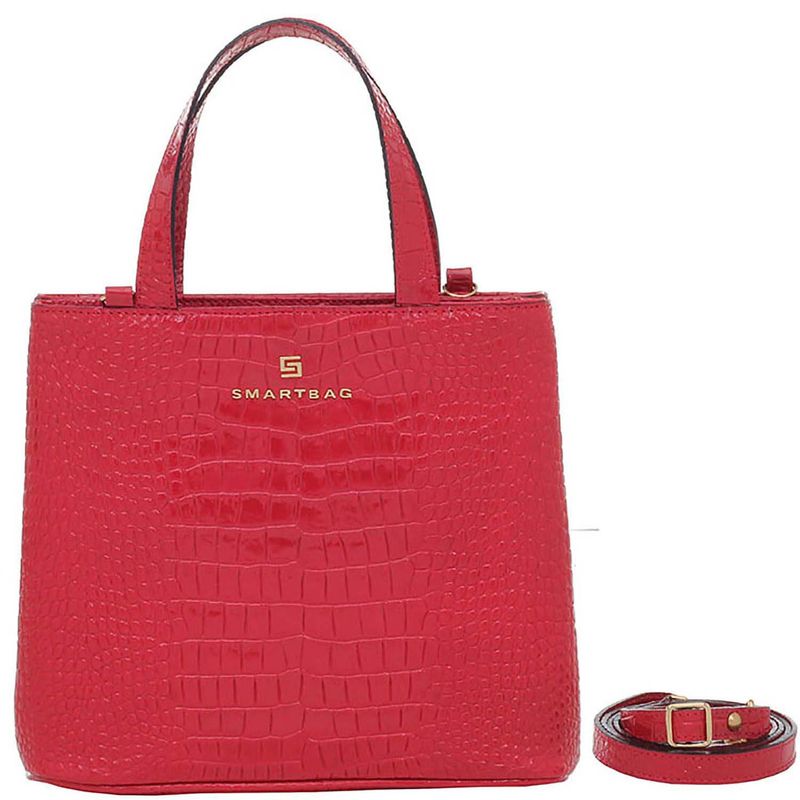 BOLSA-COURO-SMARTBAG-CROCO-VERNIZ-RED-73093.18.01