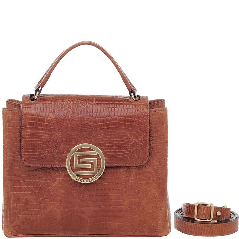 BOLSA-COURO-LAGARTO-SMARTBAG-CARAMELO-73021.18.01