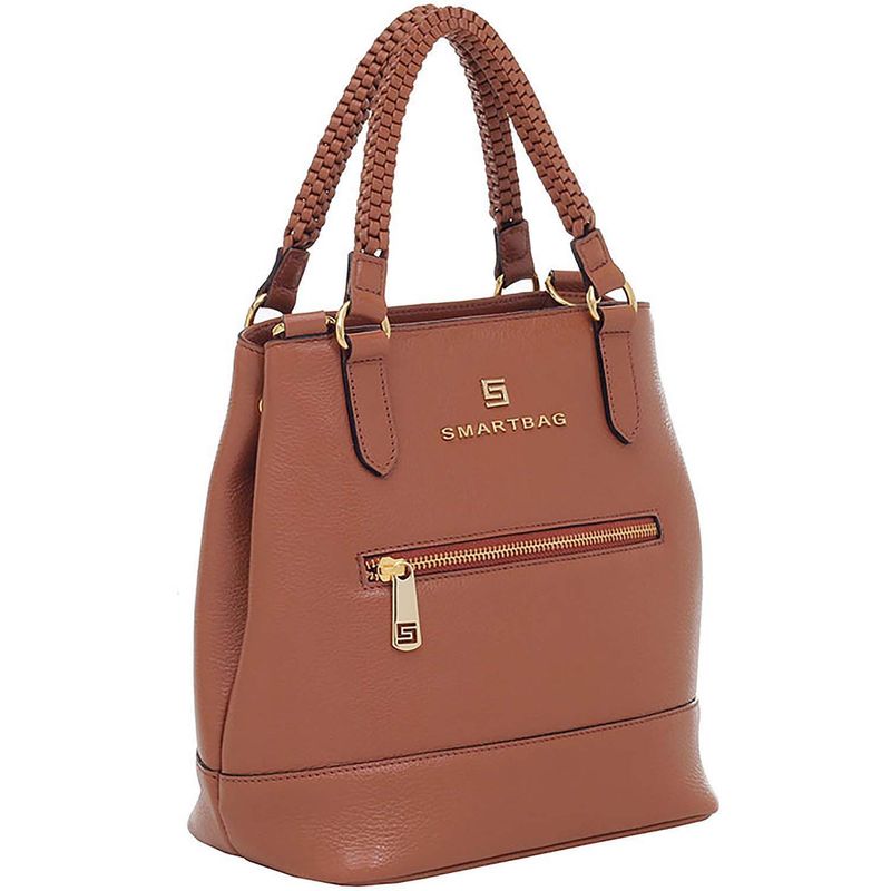 BOLSA-COURO-SMARTBAG-ALCA-DE-MAO-CARAMELO-73066.18.02