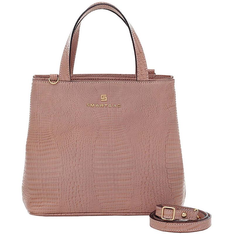 BOLSA-COURO-SMARTBAG-LAGARTO-BLUSH-73093.18.01