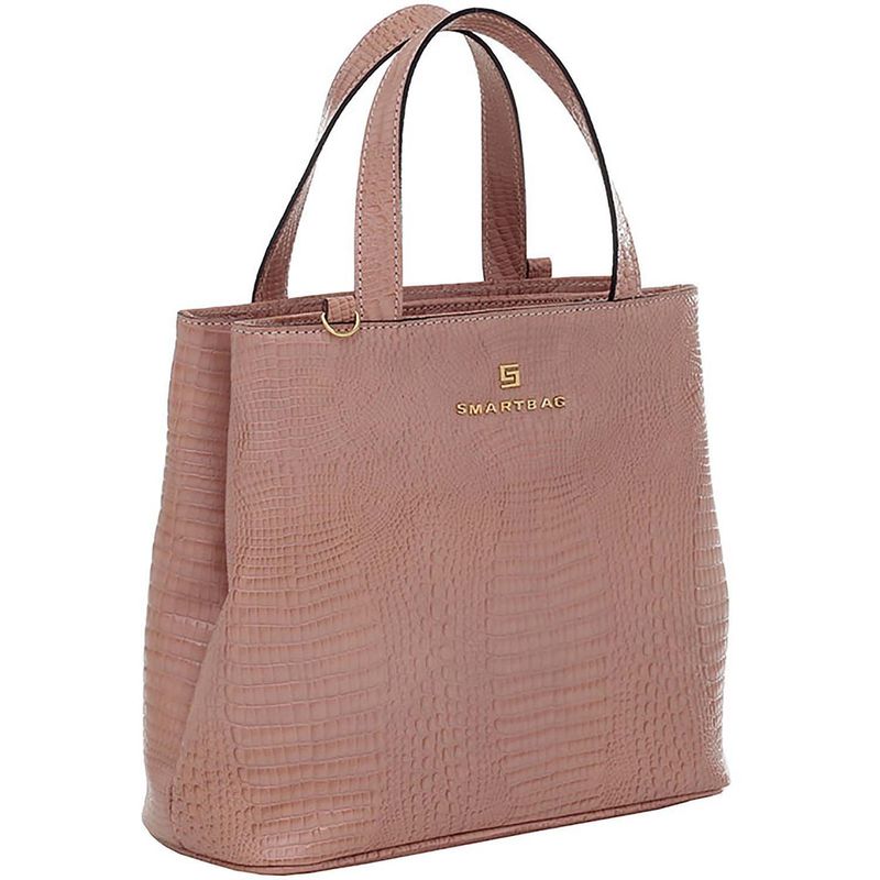 BOLSA-COURO-SMARTBAG-LAGARTO-BLUSH-73093.18.02
