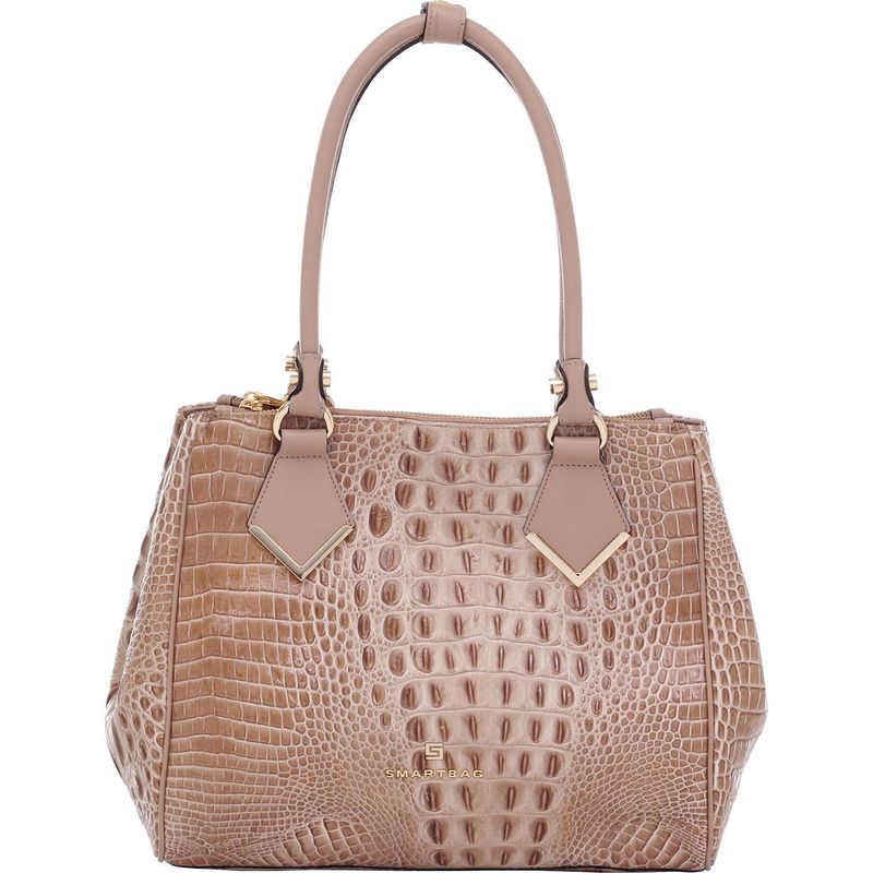 BOLSA-COURO-SMARTBAG-CROCO-AMENDOA-78038.15.01