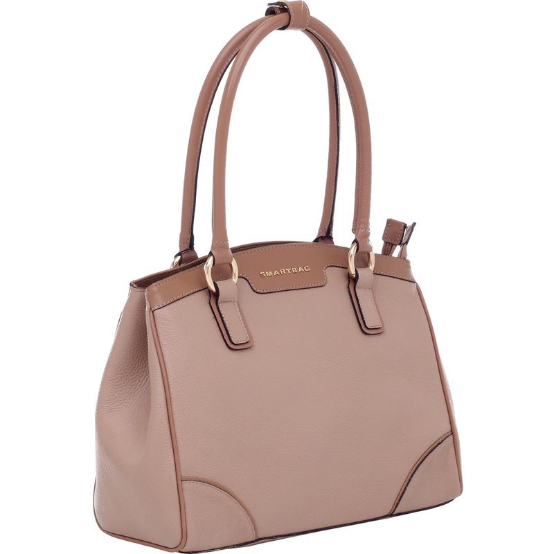 BOLSA-COURO-SMARTBAG-BICOLOR-BEGE-CAMEL-79204.16.02