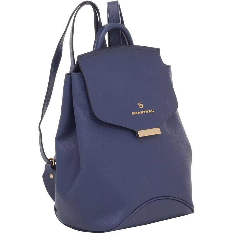 MOCHILA-COURO-SMARTBAG-MARINHO-70617.18.02