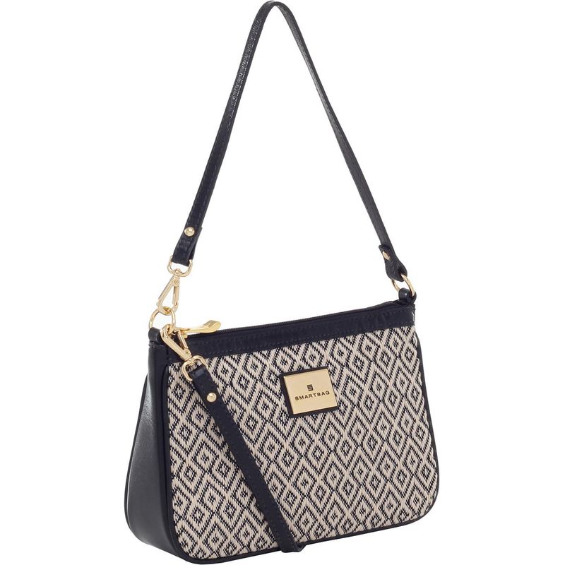 BOLSA-SMARTBAG-BICOLOR-JACQUARD-ETNICO-COURO-PRETO-79010.16.02