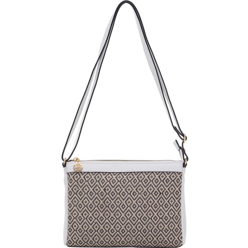 BOLSA-SMARTBAG-BICOLOR-JACQUARD-LOSANGO-COURO-BRANCO-70717.18.01