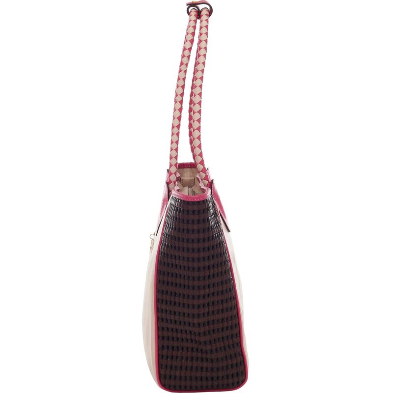 BOLSA-SMARTBAG-TRICOLOR-COURO-AREIA-PINK-TRESSE-VAZADO-CHOCOLATE-70657.18.03